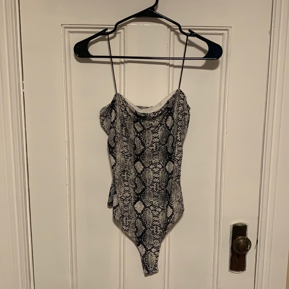 Snake skin body suit